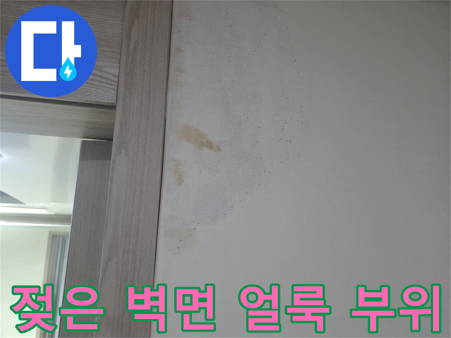 습기로-인해-얼룩진-화장실-벽면-사진