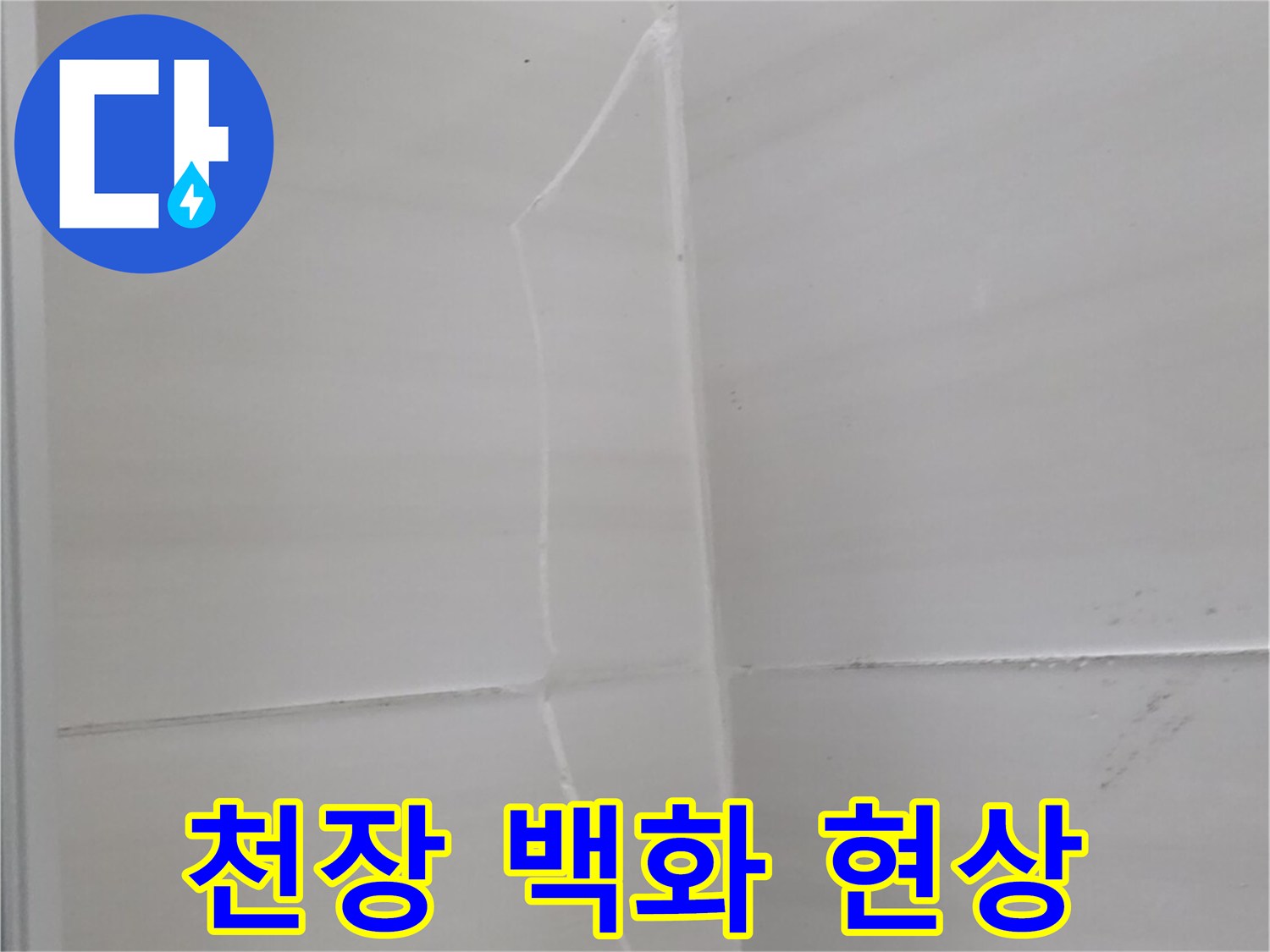 화장실-천장-슬라브-백화현상-및-습기-상태