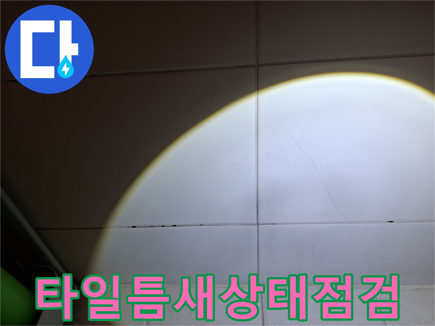 화장실-벽체-타일-줄눈-균열-부위-근접촬영