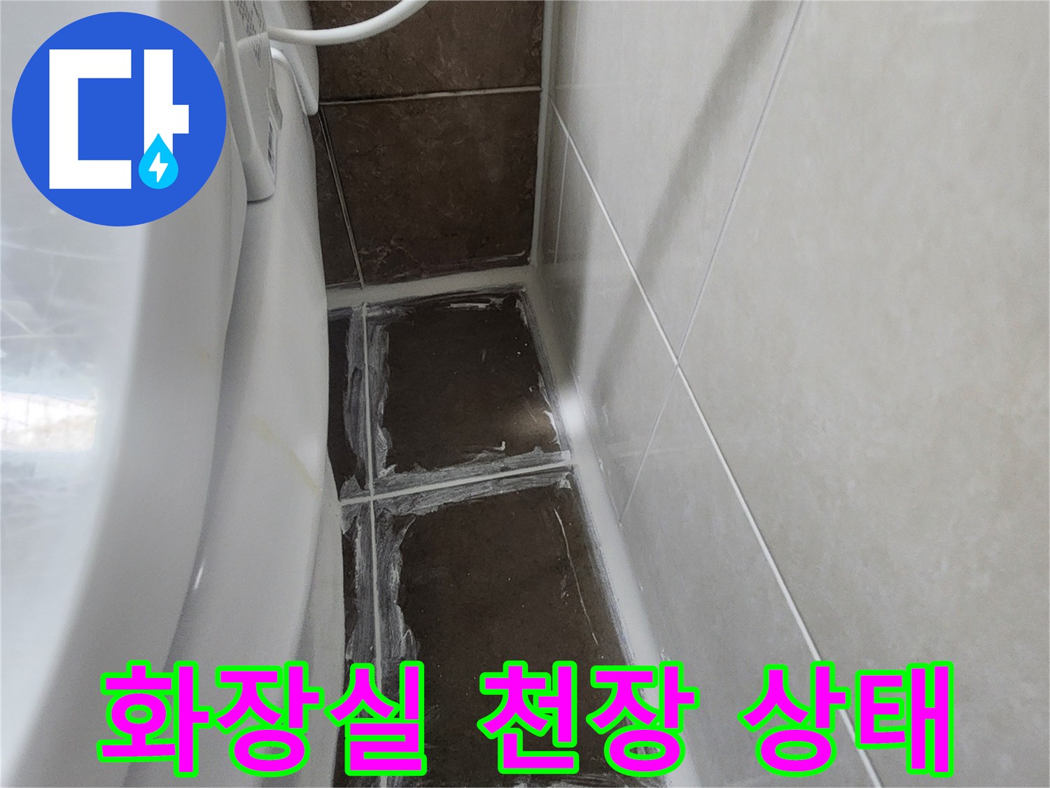 고양시-덕양구-아파트-화장실-천장-누수-상태-확인