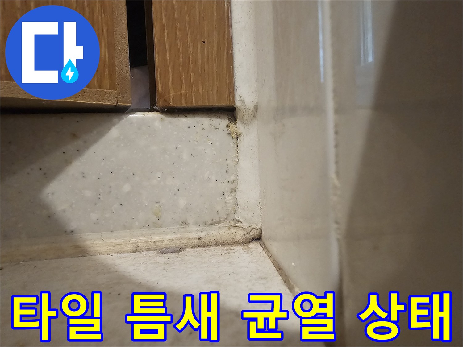 화장실-타일-접합부-균열-및-오염-상태