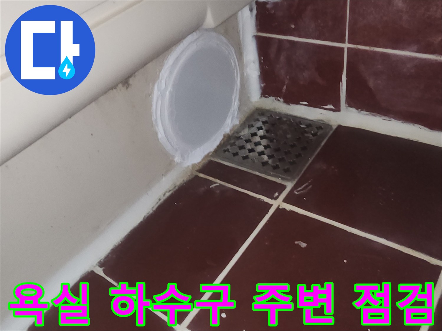 양천구-욕실-하수구-주변-배관-상태-확인