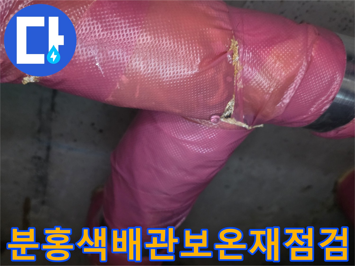 의정풀신곡동-화장실-천장-배관-보온재-상태-확인